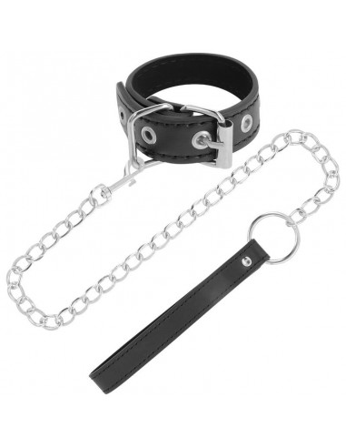 Darkness penis ring with strap | MySexyShop