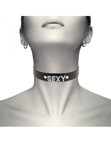 Coquette hand crafted choker vegan leather sexy - MySexyShop (ES)