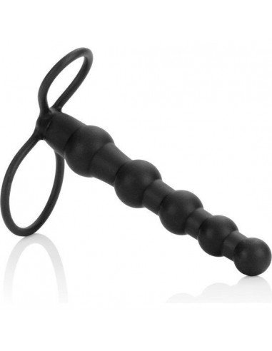 Calex Beaded Dual Penetrator Noir - MySexyShop