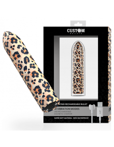 Custom bullets leopard magnetic bullet | MySexyShop