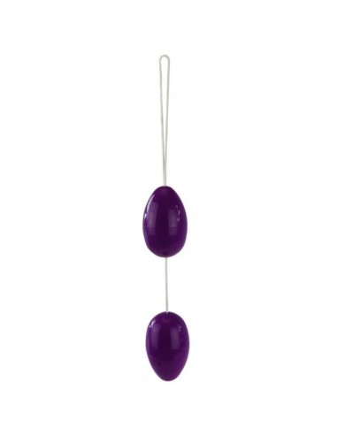Twins balls anal beads purple - MySexyShop (ES)