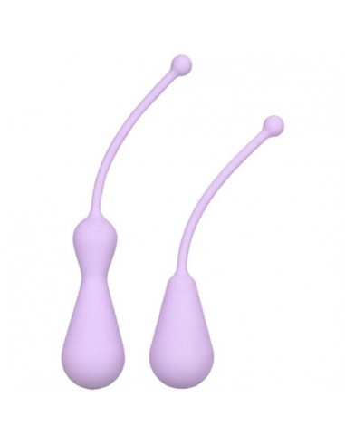 Kegel set silicone weighted kegel exercisers purple | MySexyShop