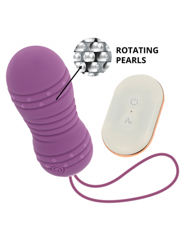 Ohmama remote control rotating egg 7 patterns purple - MySexyShop (ES)