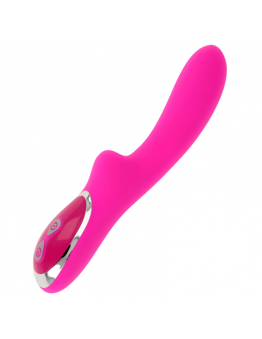 Ohmama magnetic rechargeable 10 speeds silicone vibrator 21 cm